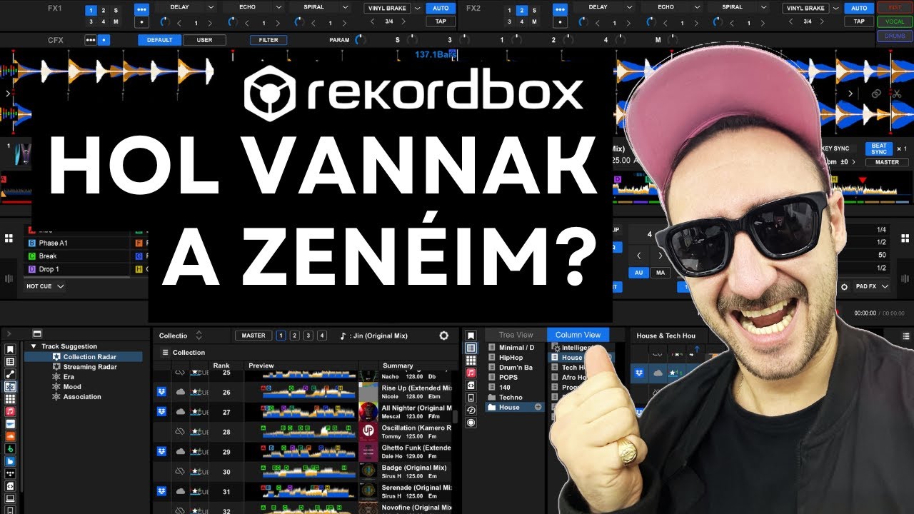 Hol vannak a Zen&eacute;k? Rekordbox hogyan, mi&eacute;rt  DJ TUTORIAL (Magyar)