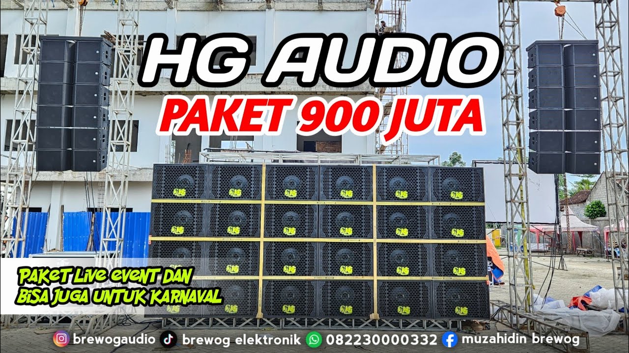 TERBARU !! PAKET 900 JUTA FULL DRAGMINI SIAP BUAT LIVE EVENT DAN JUGA KARNAVAL !! HG AUDIO SEMARANG