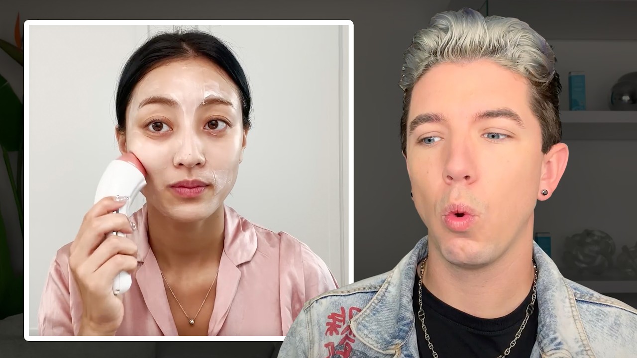 Specialist Reacts to TWICE's JIHYO's Skin Care Routine