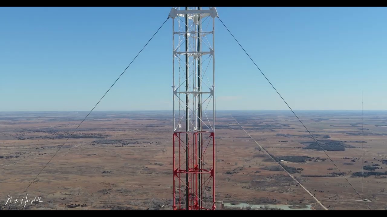 Climbing a 1453 ft tower with a drone