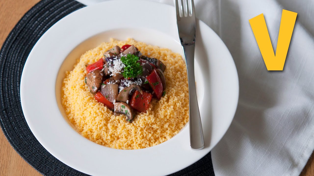 Couscous and Sautéed Vegetables