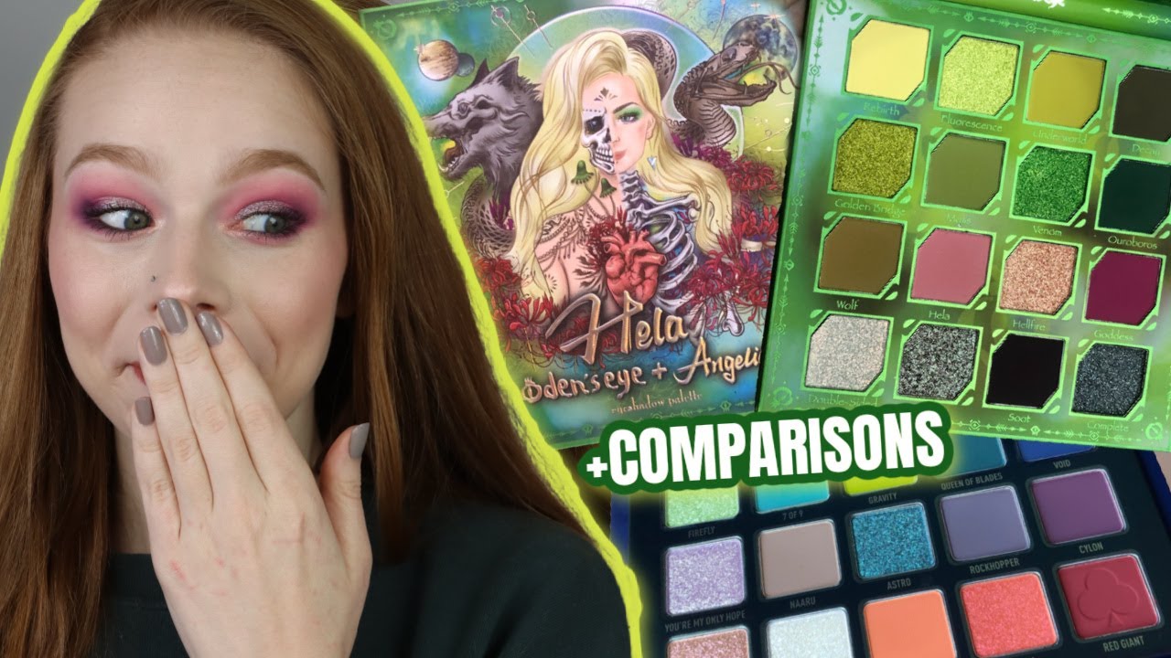 Testing Oden’s Eye x Angelica Hela Palette | As good as Club Nebula??