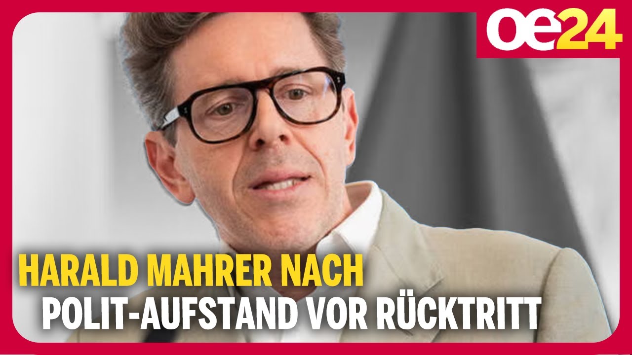 Harald Mahrer nach Polit-Aufstand vor Rücktritt