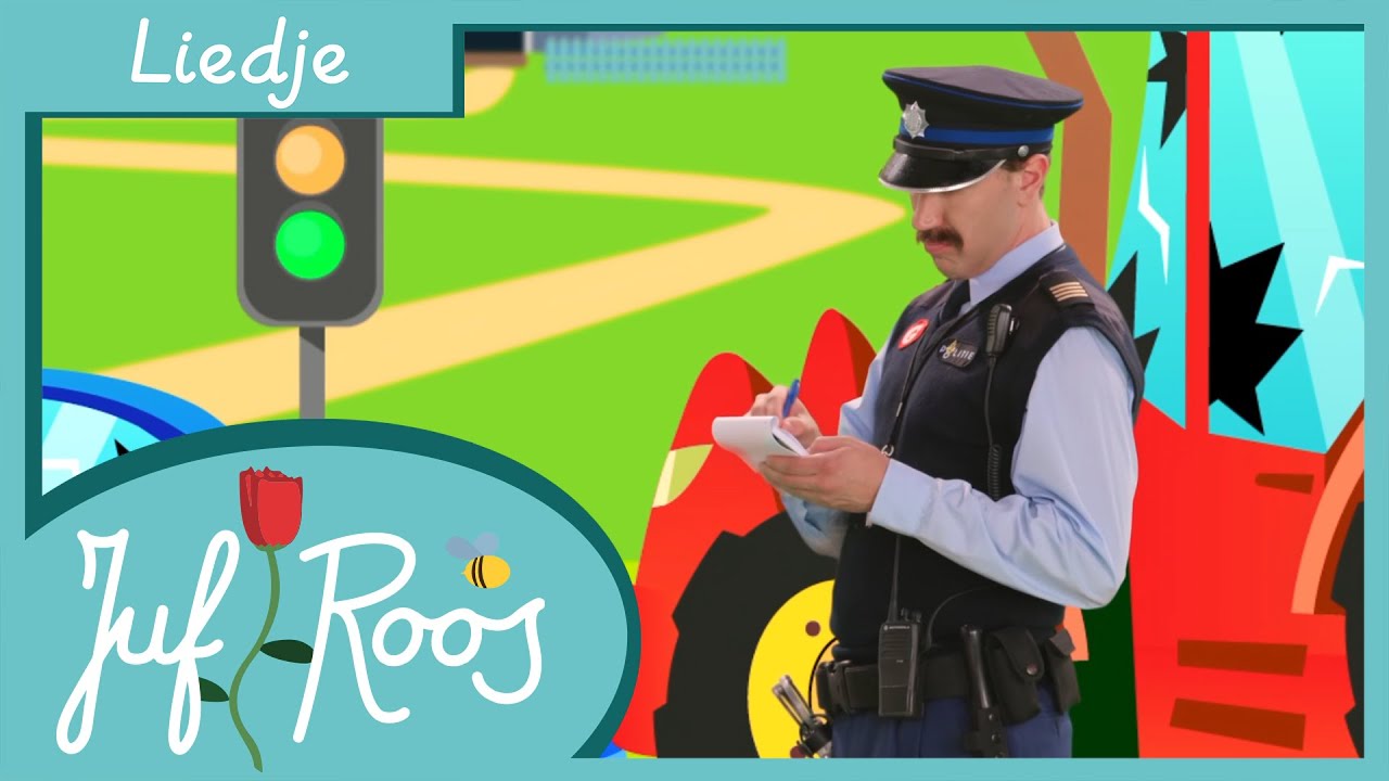 Zing mee met Juf Roos • Daar komt de politie aan • Liedje