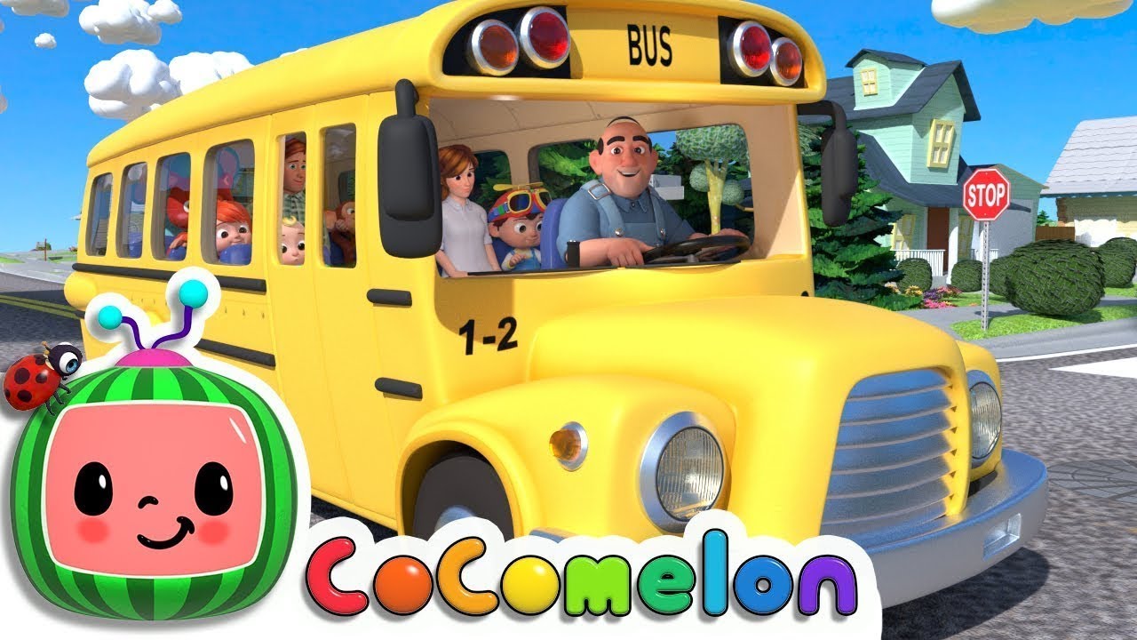 Wheels on the bus 🚌 | #youtube #kidsentertainment #chuchutv #cocomelon #kidssongs