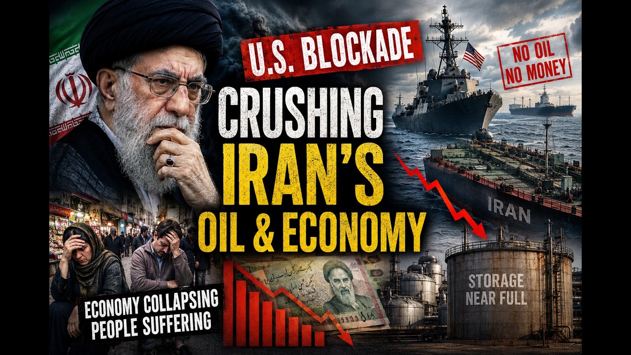 US Blockade Crushing Iran's Oil Economy