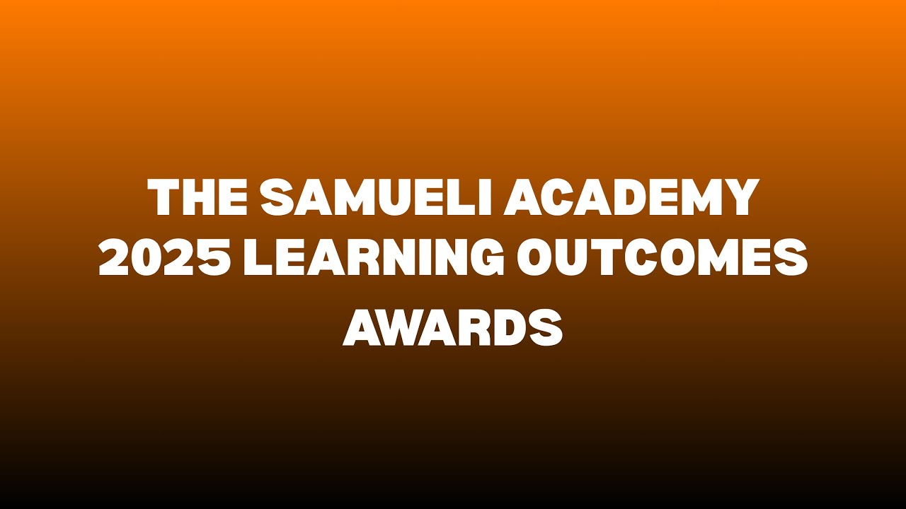 Samueli Academy 2025 Awards Video