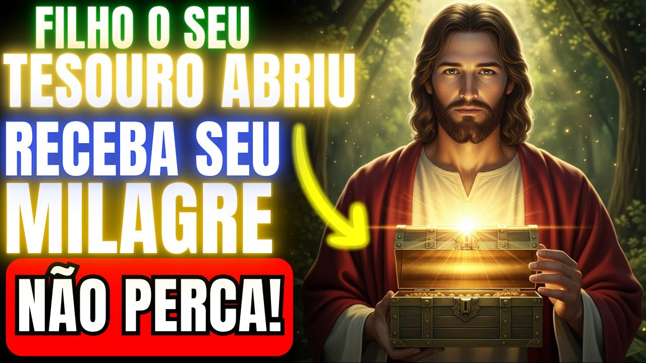 DEUS ACABA DE LIBERAR UM MILAGRE MAIOR QUE VOCÊ 🙌