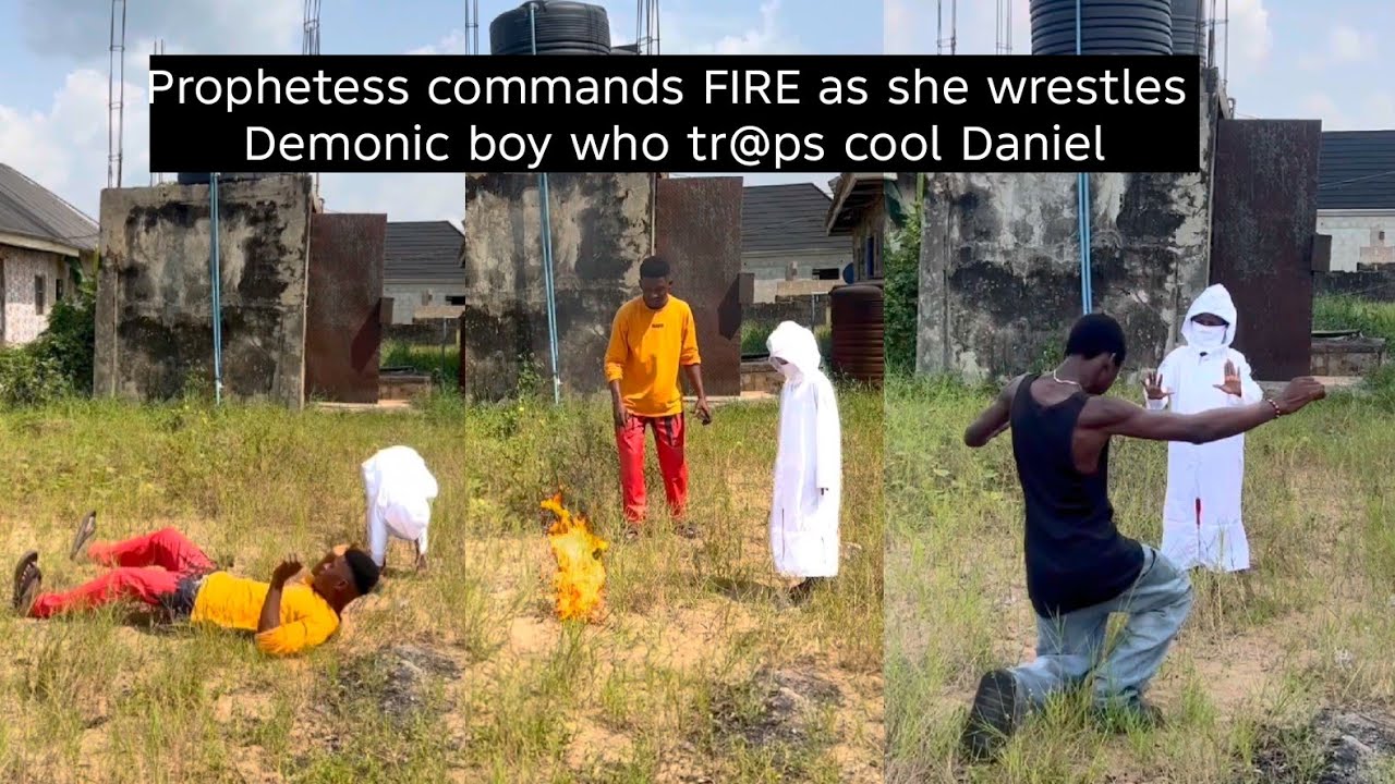 Young prohetesses intervenes as G££ boy goes di@b0lical tr#pping cool Daniel for hours.