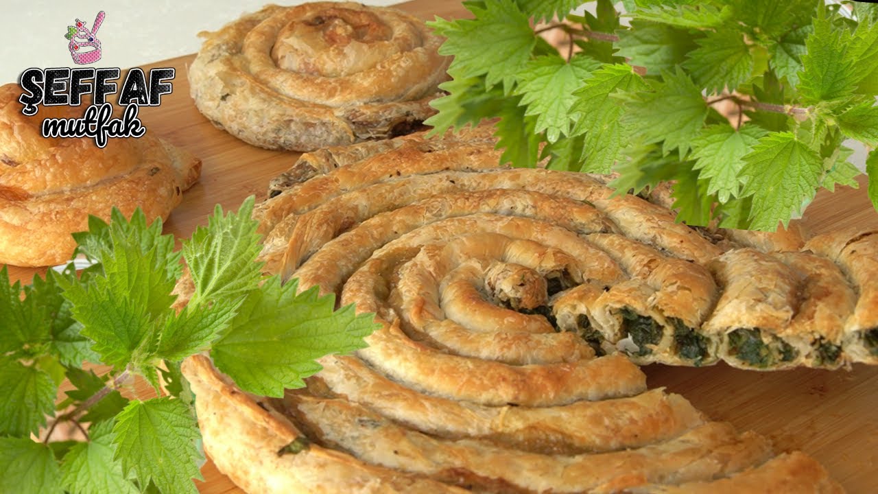 Isırgan Otu İle BOŞNAK Böreği 👉🏻Yırtılmayan Zar Gibi Yufka Açma Tekniği İle..
