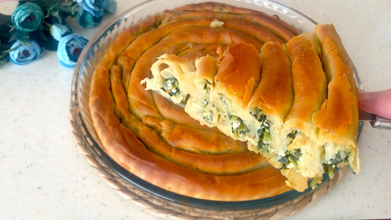 EL AÇMASI ISPANAKLI BÖREK TARİFİ , NASIL YAPILIR ? ÇAY SAATİ TARİFLERİ