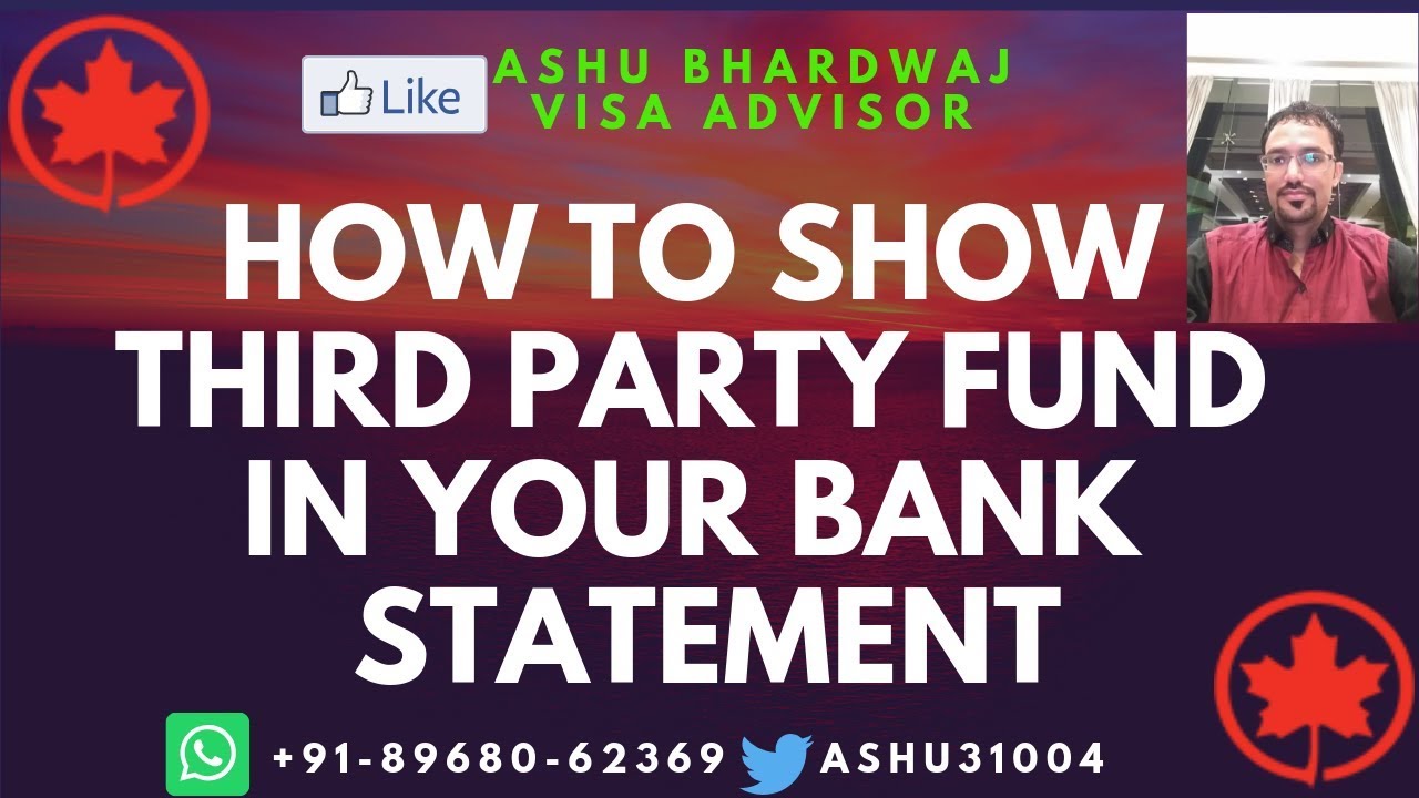 FUND SHOW THIRD PARTY IN YOUR BANK STATEMENT