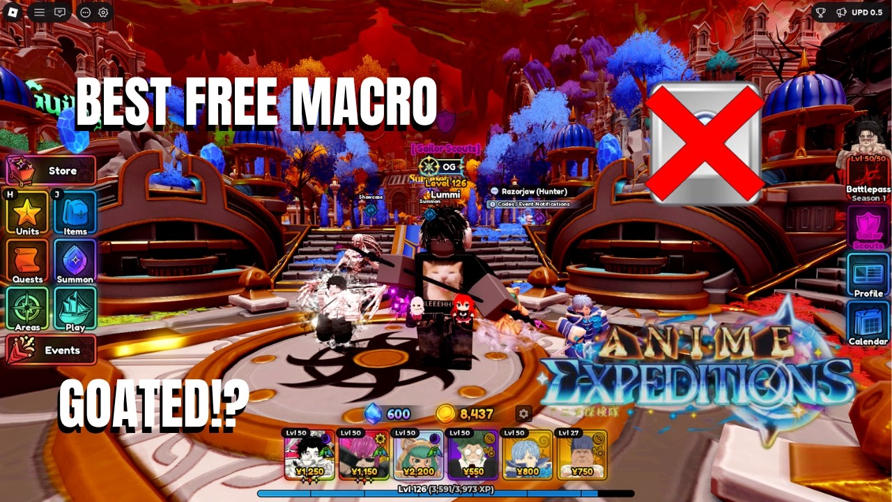 How to setup Cream's Anime Expeditions macro! (Free AE Macro)