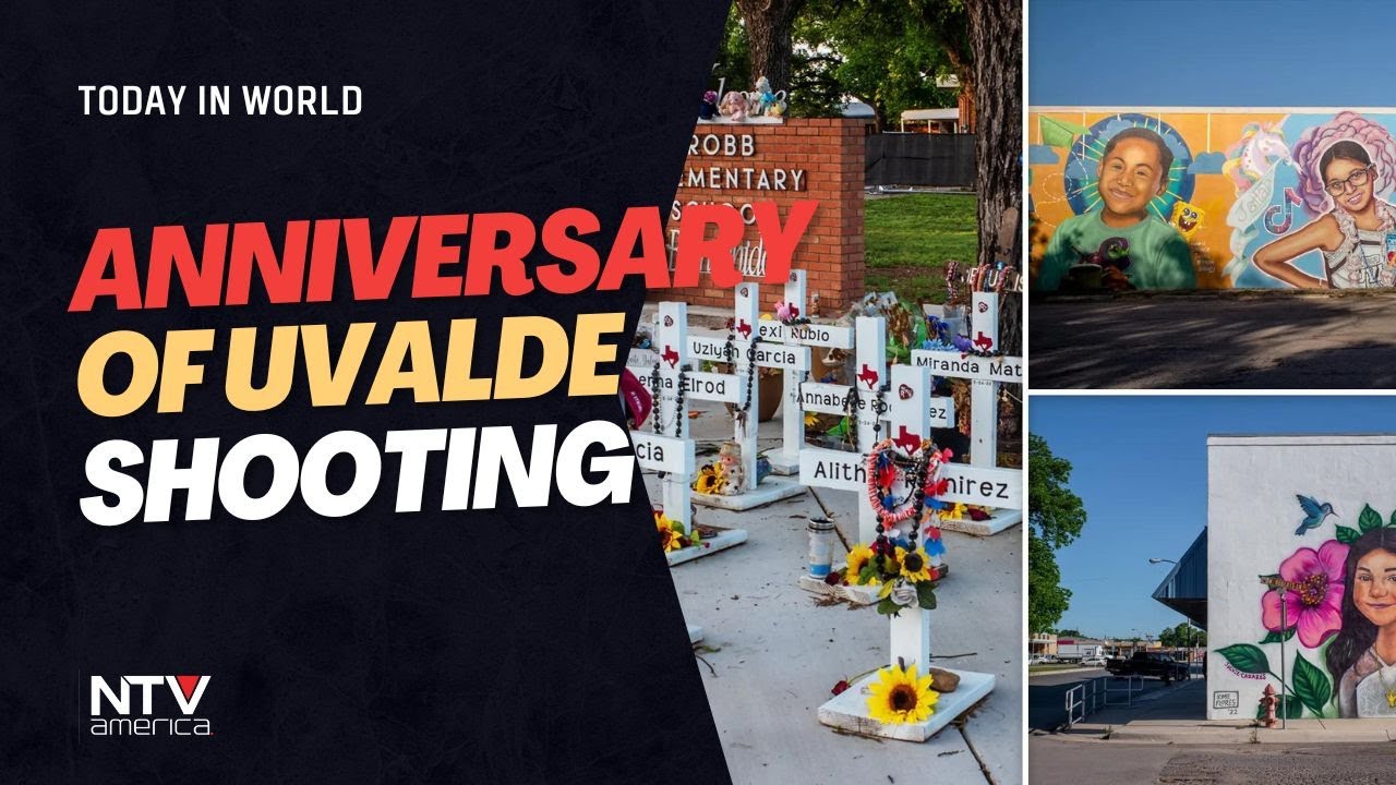 Anniversary of Uvalde shooting