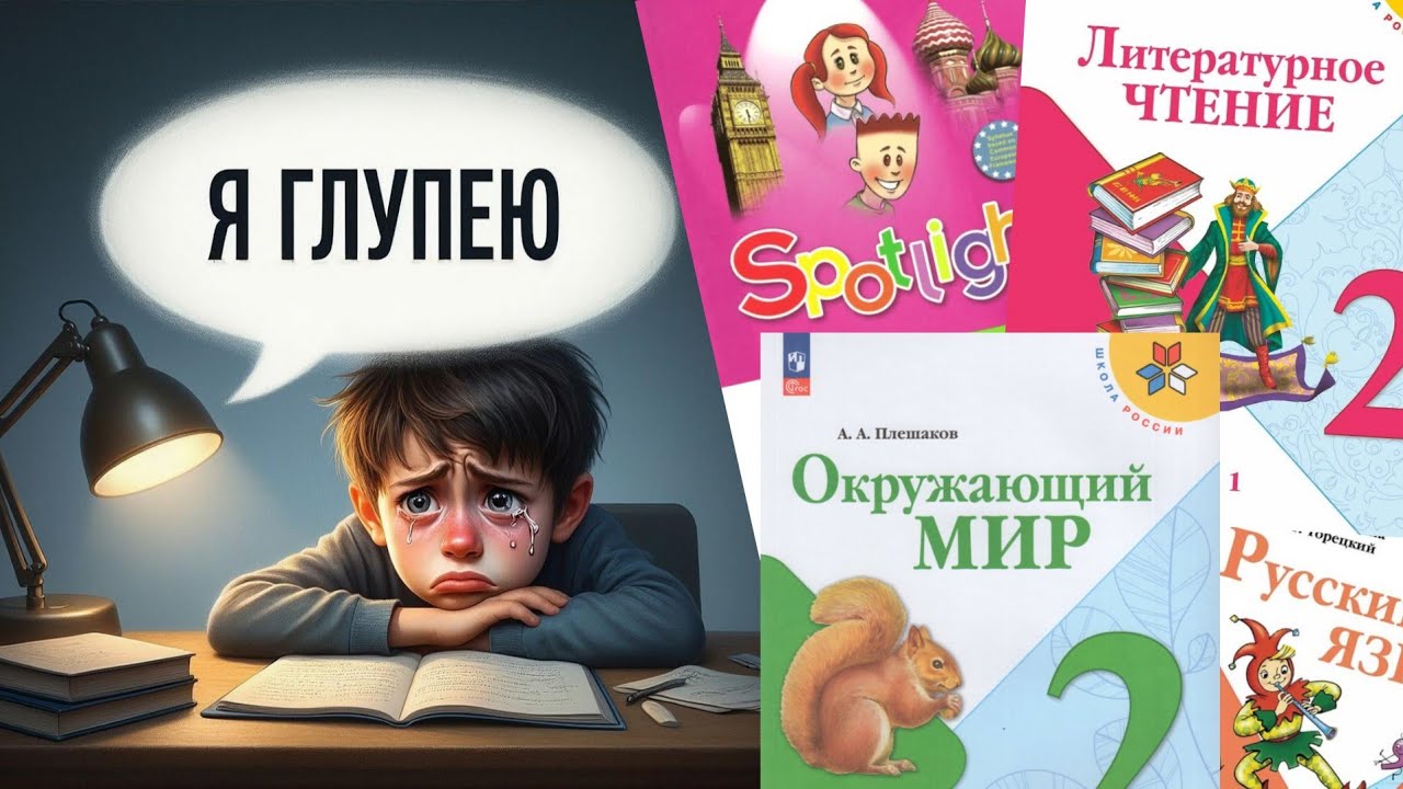 Как учебники ОТУПЛЯЮТ детей