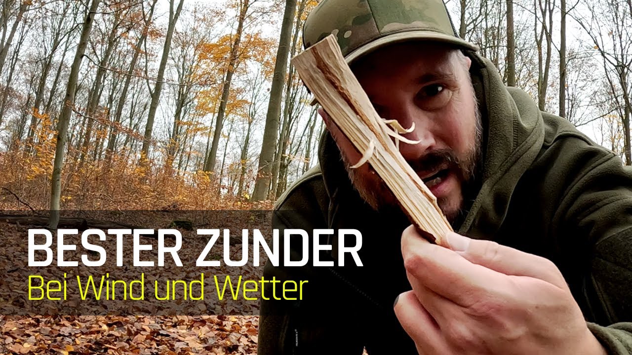 Bester Zunder bei Wind und Wetter | Survival Basics | deutsch | Feuerabend | 026 | 2023