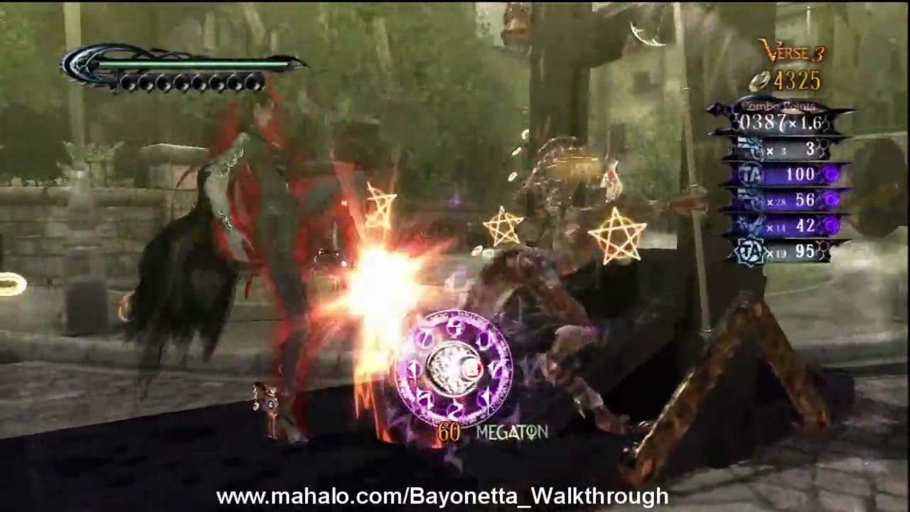 Bayonetta Walkthrough - Chapter 2 - Vigrid, City of Deja Vu Part 2 HD