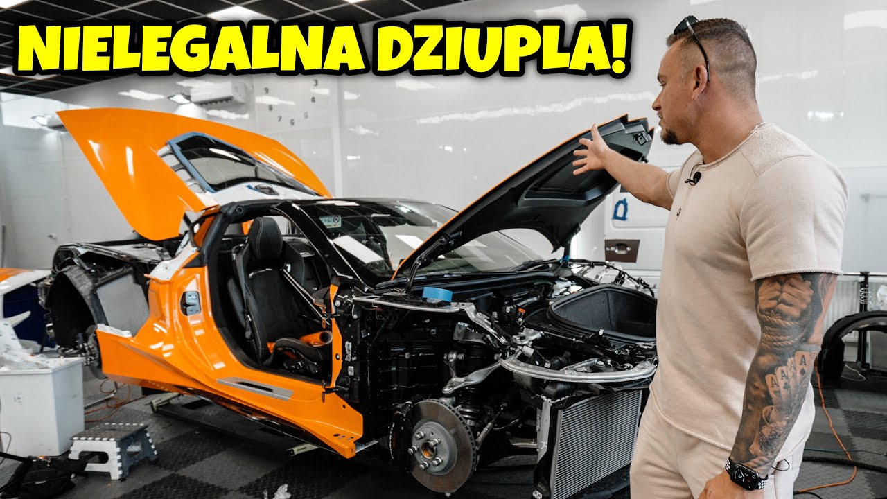 ZMIENILIŚMY STUDIO w NIELEGALNĄ DZIUPLE! *Rozłożyliśmy Corvette C8 na części pierwsze*