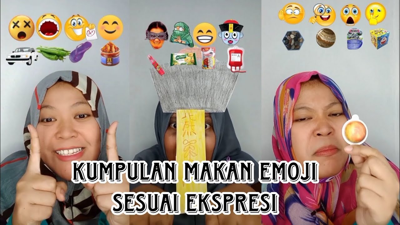 kumpulan makan emoji unik sesuai ekspresi #trending #viral #fyp #emojichallenge  #makan #lucu #food