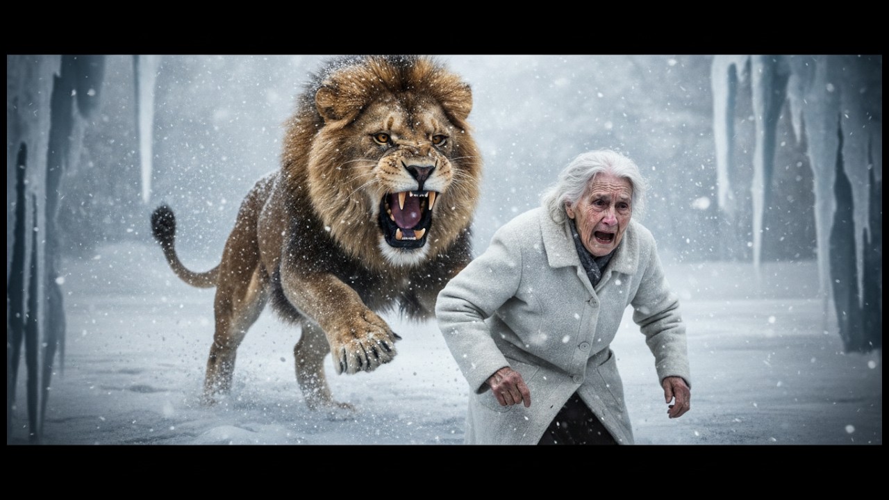 Lion vs 90 year old widow; Surviving Extreme &ndash;71&deg;C Cold in Icy Wilderness