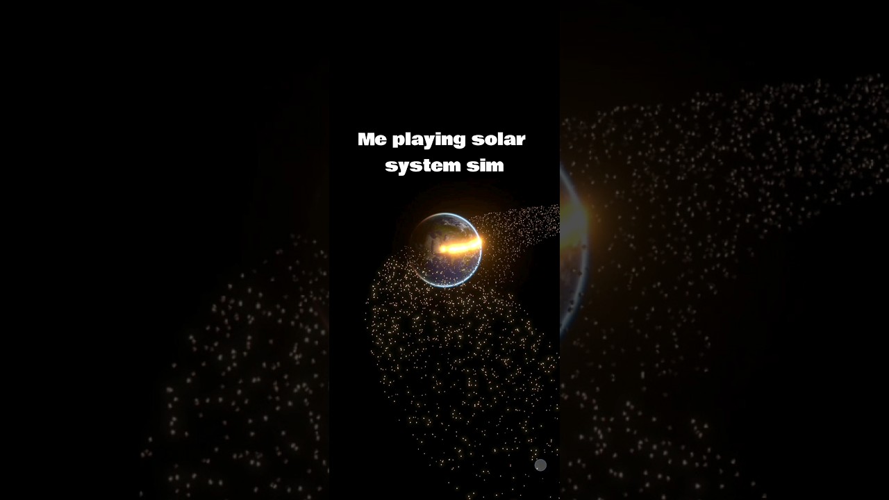 I cant play solar system sim     normally  #viral #space #planet #earth