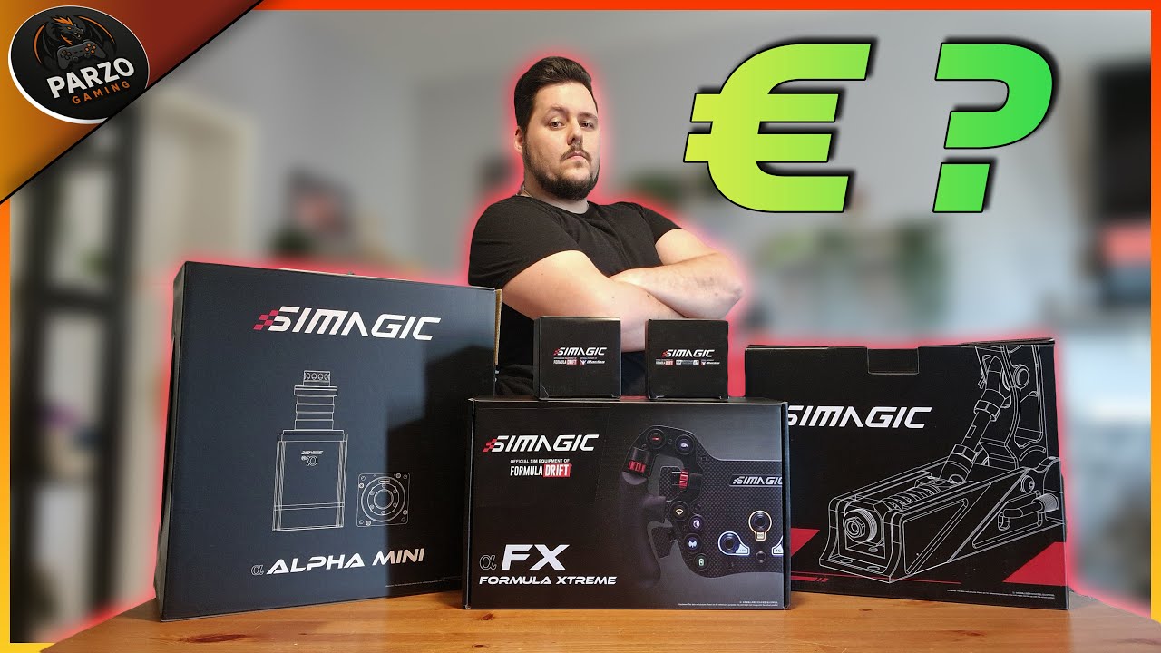SIMAGIC Unboxing - Il MIGLIOR simulatore di guida 2025?