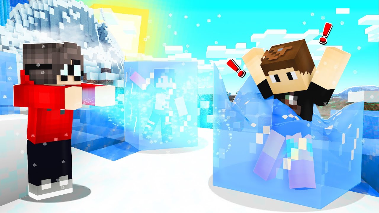 Minecraft FREEZE TAG With CUSTOM ITEMS!!