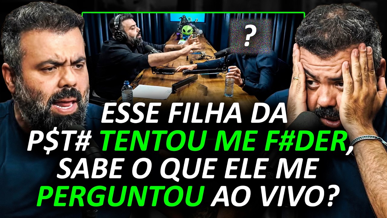 O EPISÓDIO + TENSO: O PIOR CONVIDADO do FLOW PODCAST