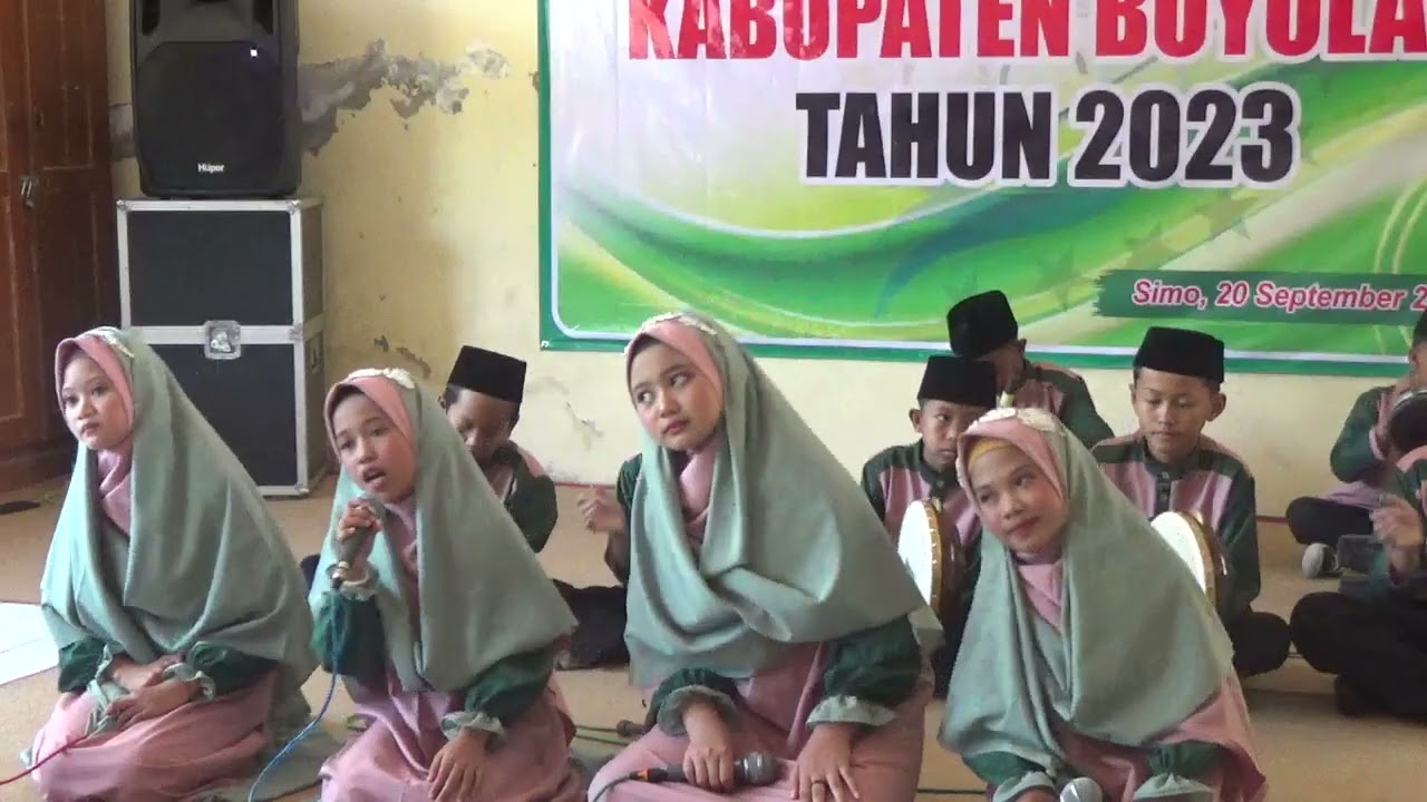TIM HADROH MIN 10 BOYOLALI PORSENI MI KABUPATEN BOYOLALI