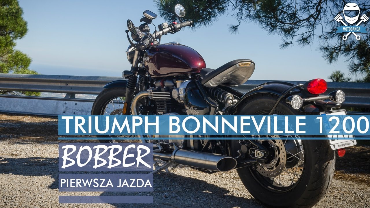 Tęskniliście? Pierwszy test motocykla 2017! Triumph Bonneville Bobber - BADASS!