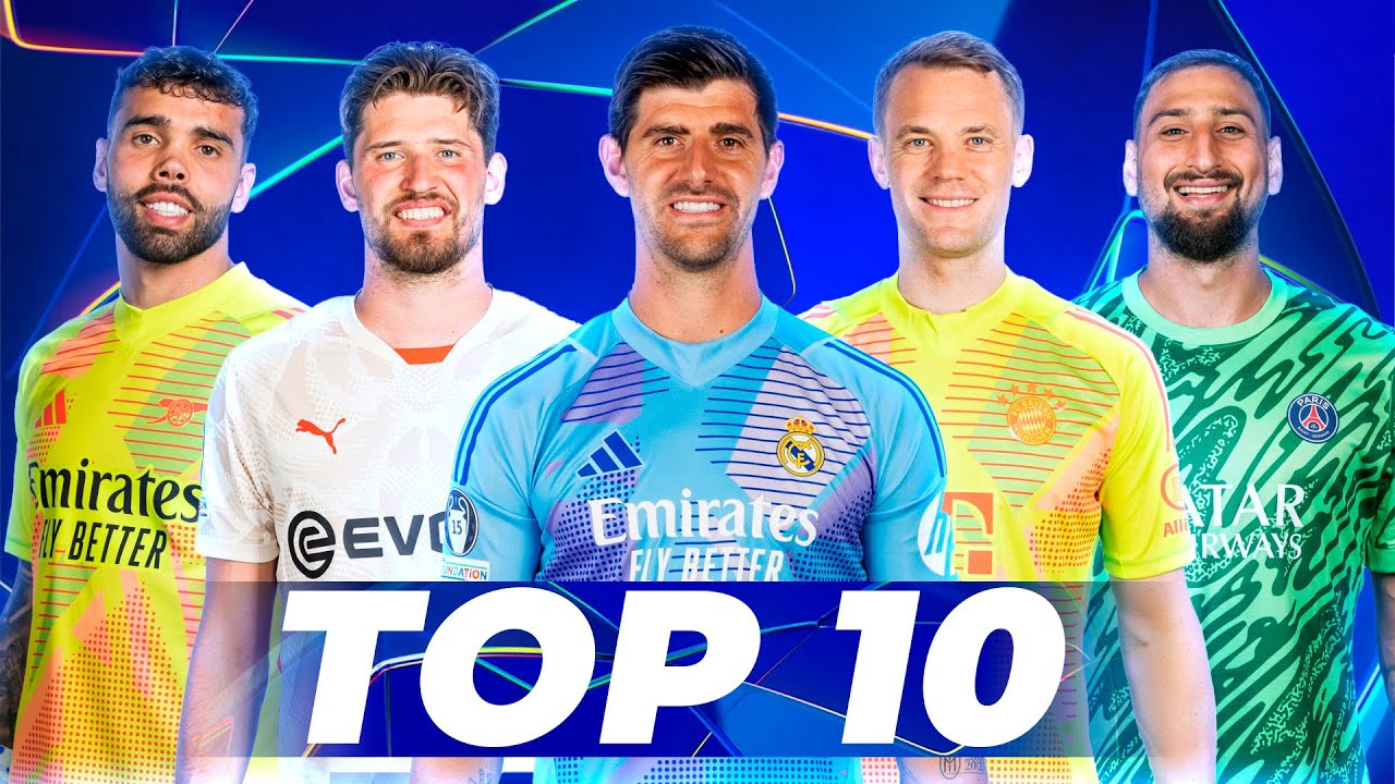 Top 10 Goalkeepers of Champions League 2025 🧤🔥