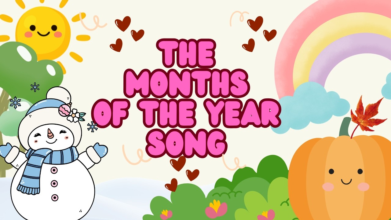 Months of the Year Song for Kids 🗓️🌟 Learn All 12 Months in Minutes!