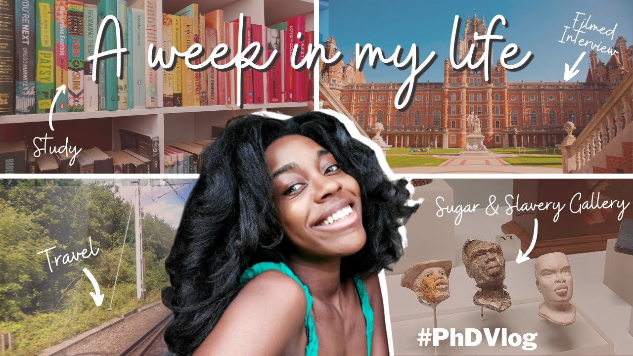 A Week in the Life of a Literature PhD student | Royal Holloway, UoL VLOG 📚