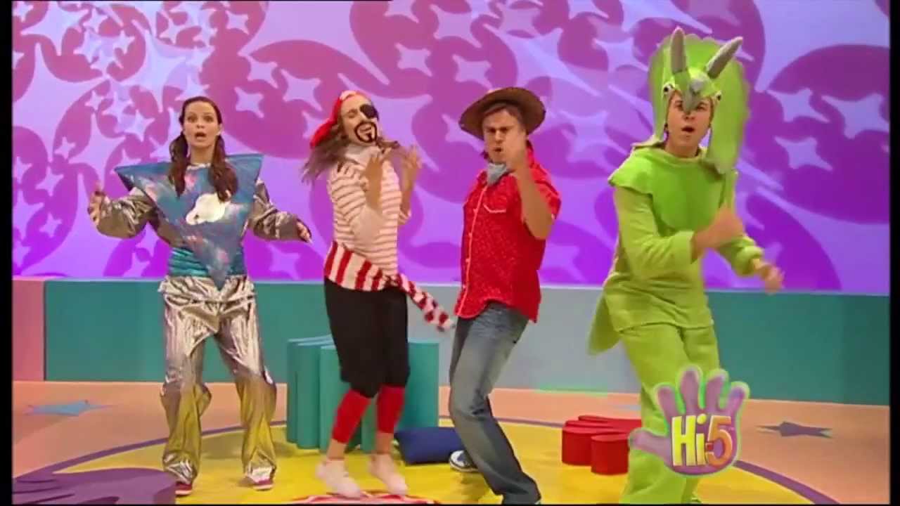 Four Friends Playing Dress Up