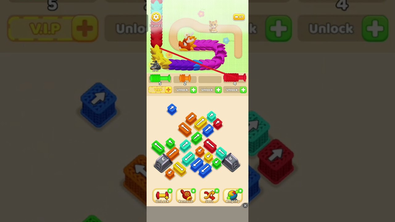 #wool crush #level 13#games #funny 
