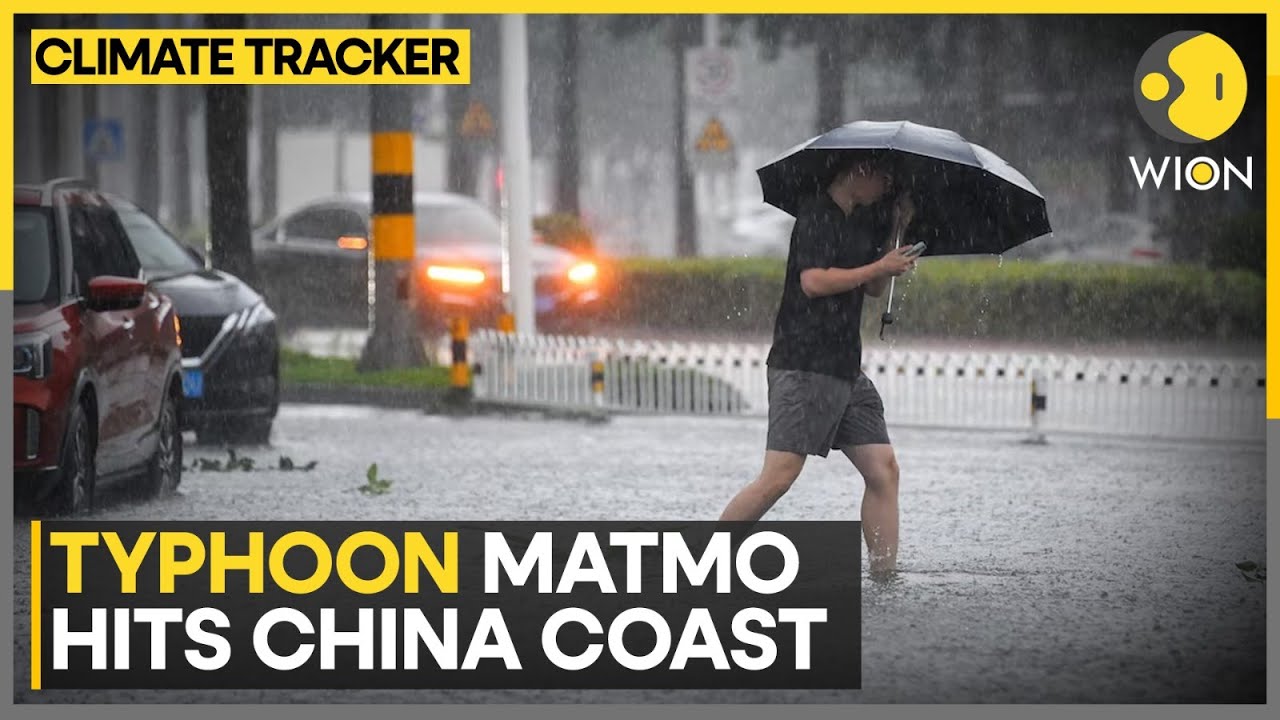 China: Red Alert for Typhoon in South China | Matmo Slams into Guangdong Province | CLIMATE TRACKER