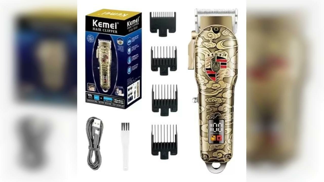 Review: M&aacute;quina De Cortar Cabelo Profissional Kemei Km 2130