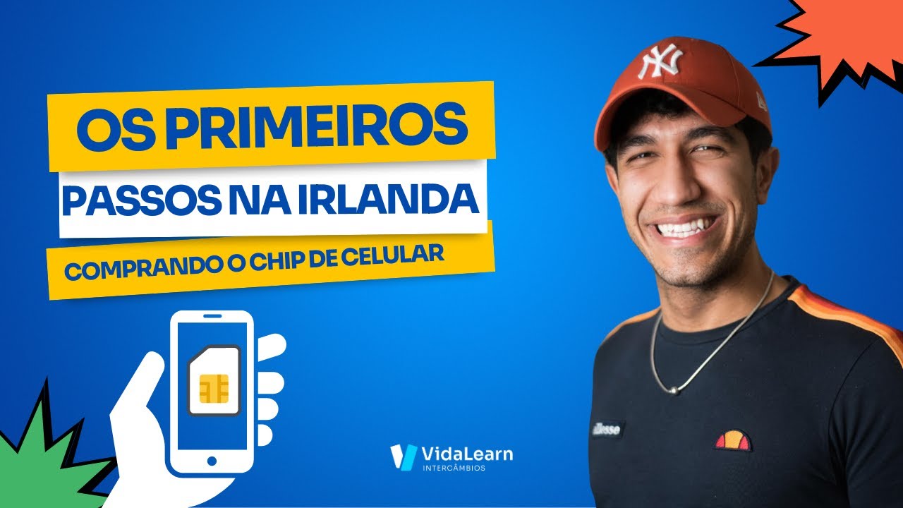 Os Primeiros Passos em Dublin - Episódio 1: Comprando um Chip de Celular na Irlanda.
