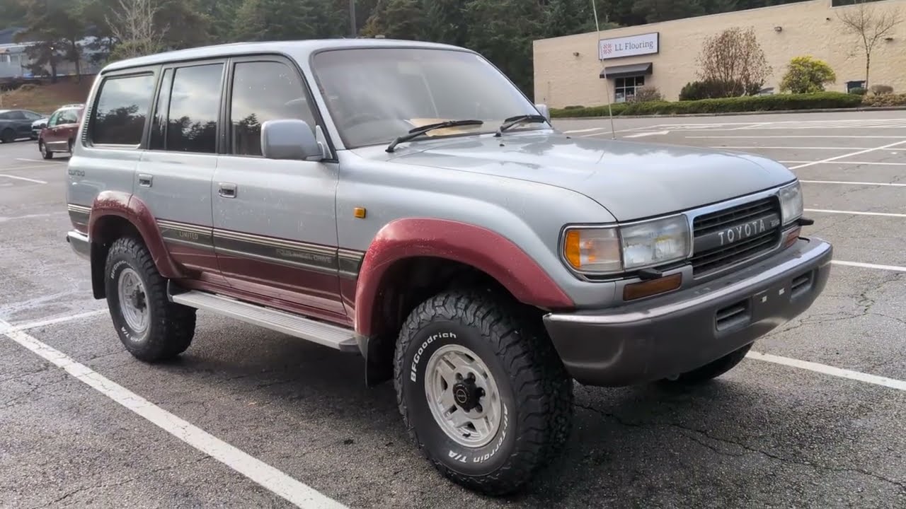 Toyota Land Cruiser 1990 года выпуска 80 серии, 4,2 л, турбодизель, полный привод, Tri-Lockers VX...