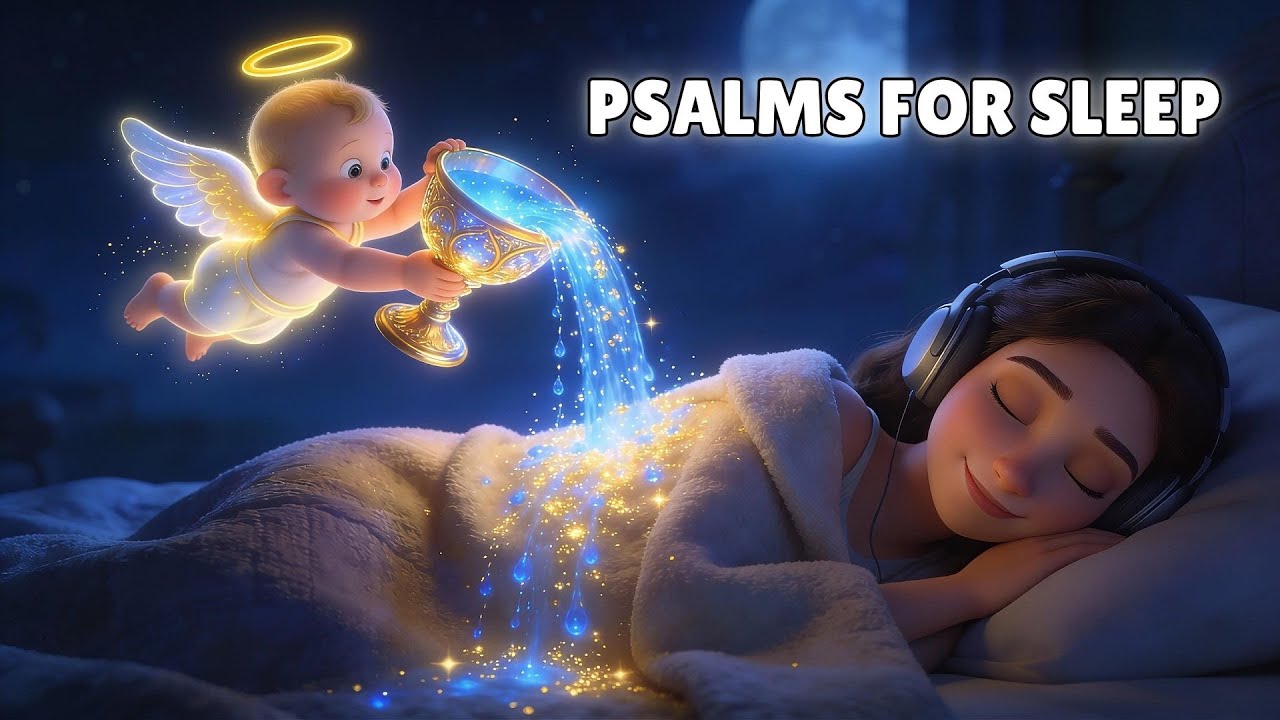 Worship While You Sleep and Feel His Mercy Surround You | Psalms in Songs for Sleep 🌙💙