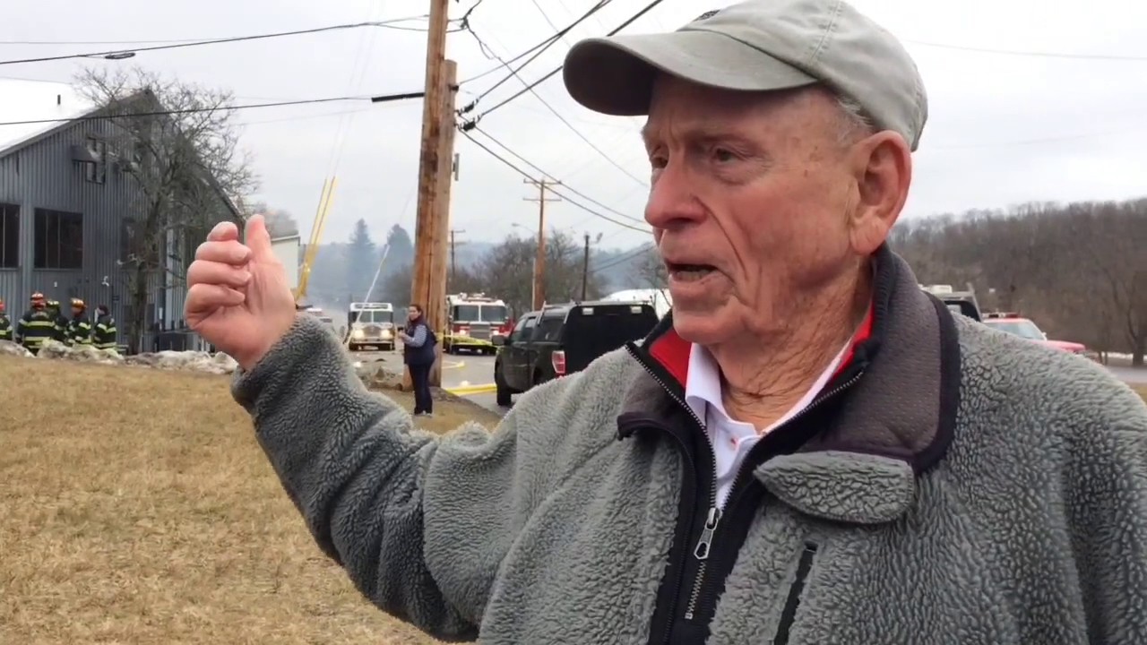 Cedardale owner Ed Veasey talks about fire damage to the business
