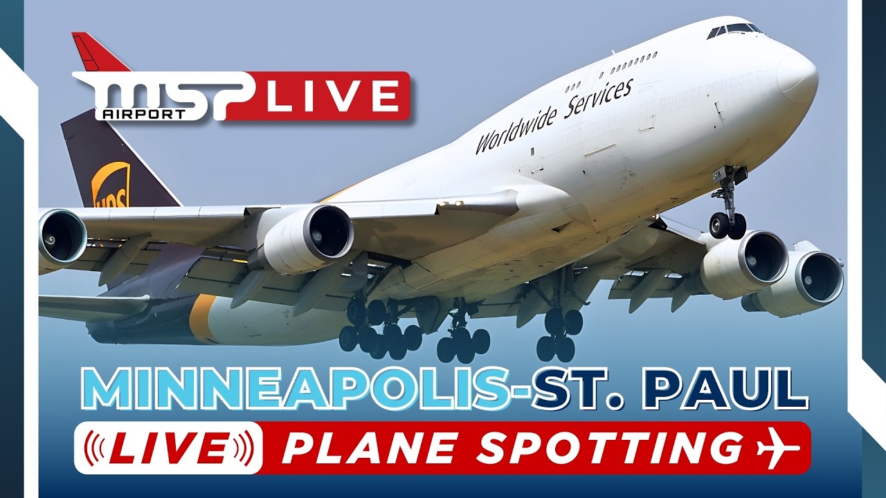 🔴 LIVE TWIN CITIES AIRPORT ACTION! ✈ MSP AIRPORT ✈ 3/11/26