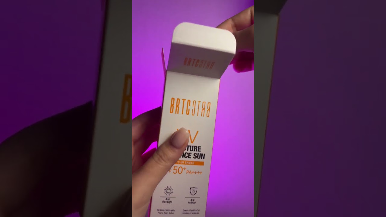 К нам приехала Солнцезащитная сыворотка с химическими фильтрами BRTC🥰 #косметика #luon #космецевтика