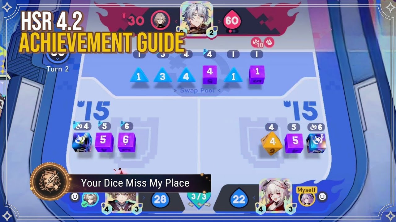 Your Dice Miss My Place - HSR 4.2 Achievement Guide 