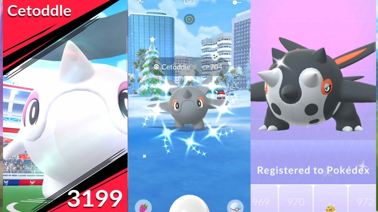 Finally I Got✨️Shiny Cetitan Raid in #pokemongo