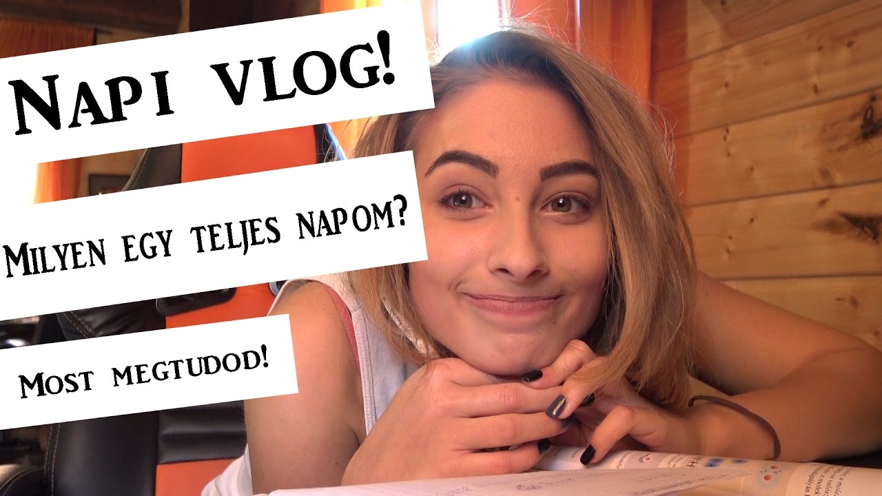 RANDOM NAPI VLOG - Milyen egy egész napom? :D