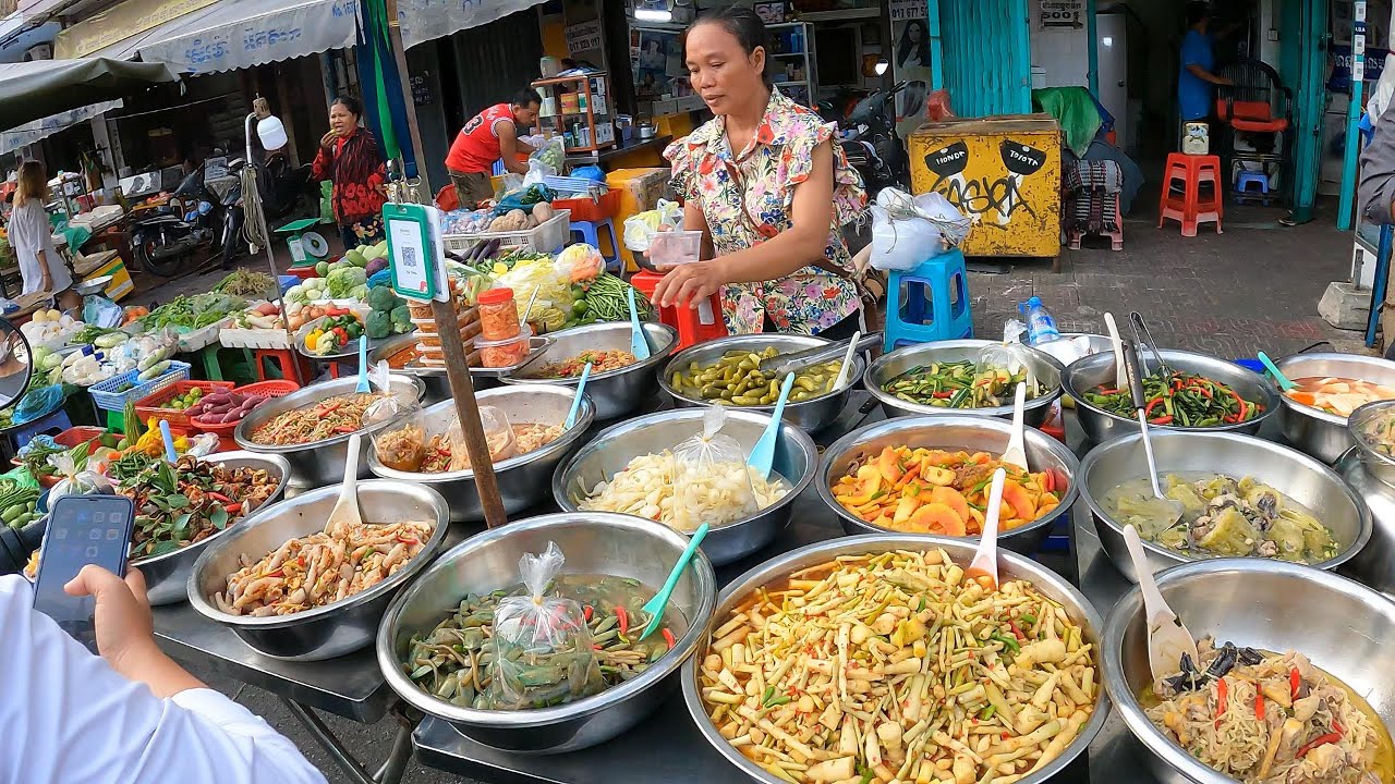 The BEST Street Food Tour in CAMBODIA - Amazing Local Food Market Collection 2025