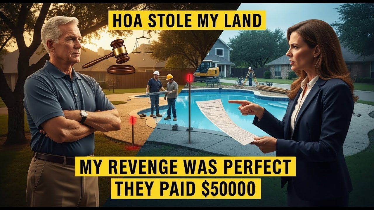 HOA Built A Pool On My Property&mdash;So I Filled It With Concrete And Sent Them The Bill