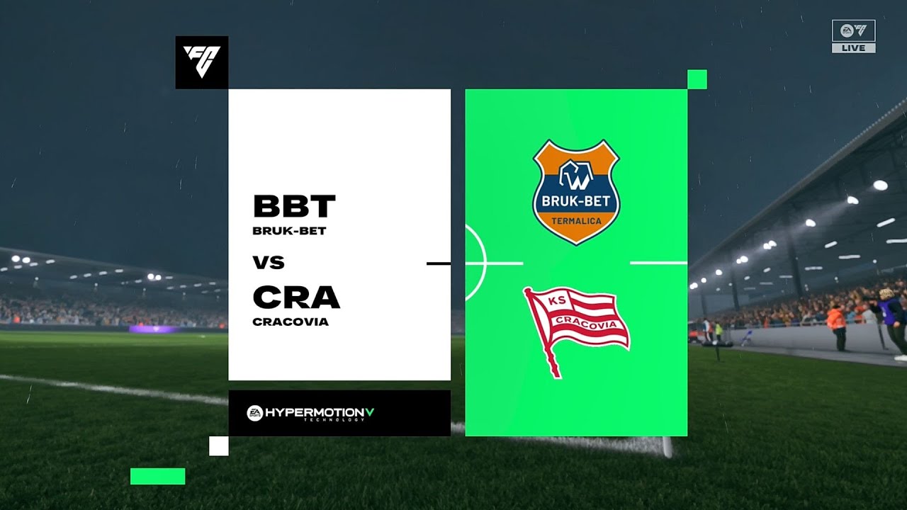 EA Sports FC 26 | Bruk Bet Termalica Nieciecza vs Cracovia - Ekstraklasa | Gameplay PS5
