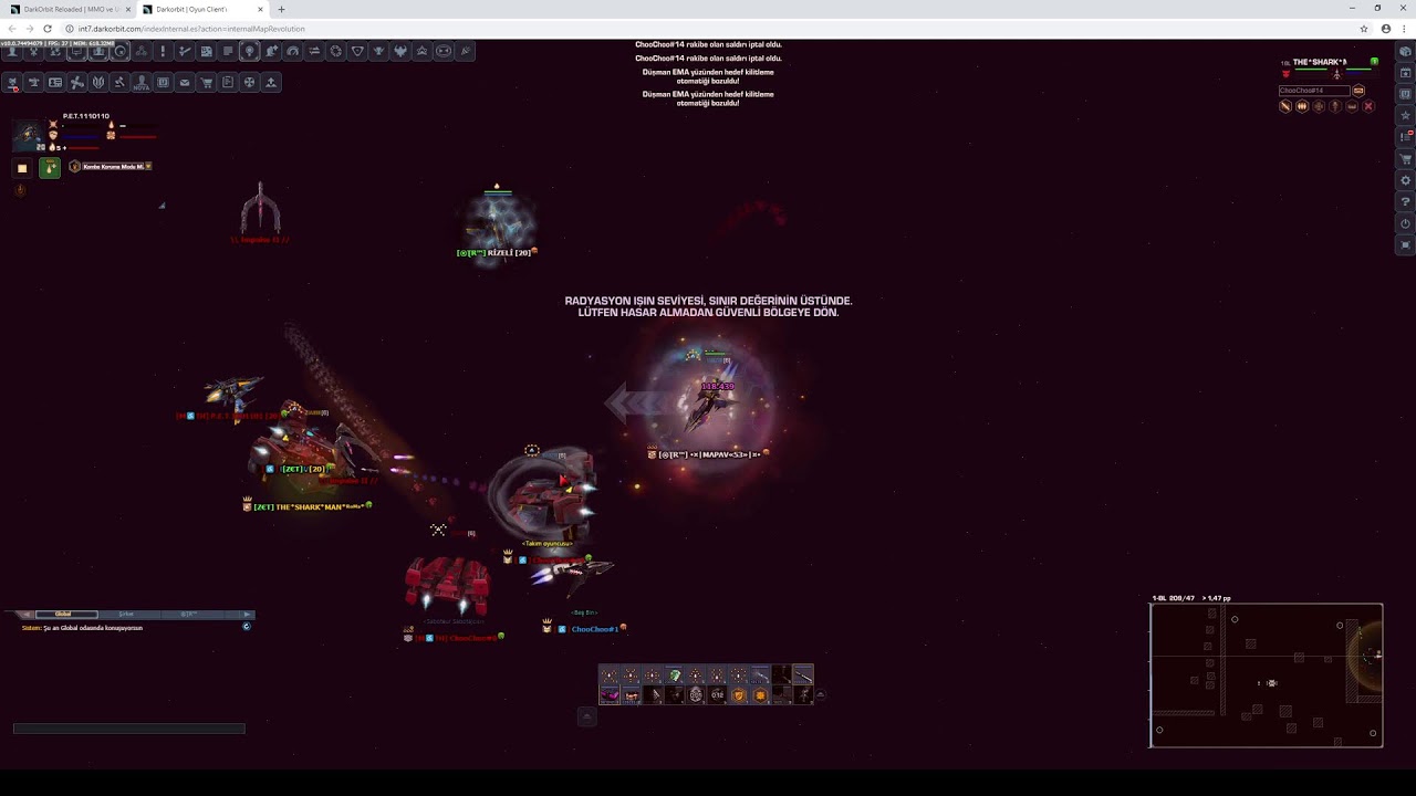 DarkOrbit - GE3 Sabah Mind Keyfi :)